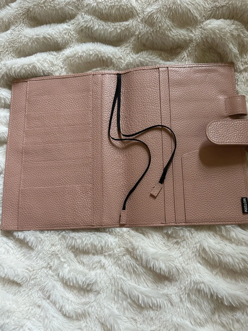 Moterm A5 Blush pebbled Journal cover
